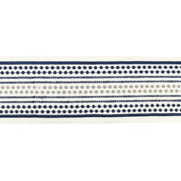 Machi Ivory 4&quot; Tape/Braid Fabric Trim