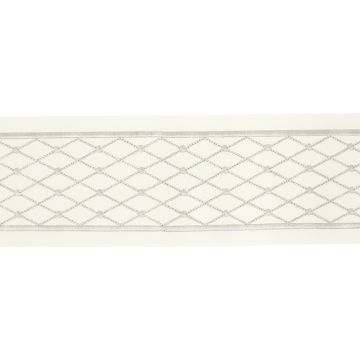 Cho Ivory Fog 4&quot; Braid Fabric Trim