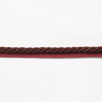 Cord with Lip 8MM Burgundy Mix 95121 Fabric Trim