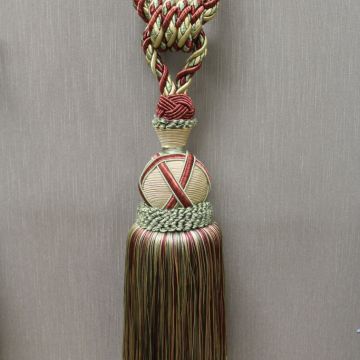 Single Tassel Tieback Fabric Trim