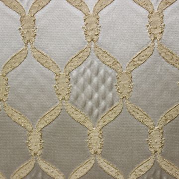 Hammered Ogee US138B #3 Cream/Gold Fabric