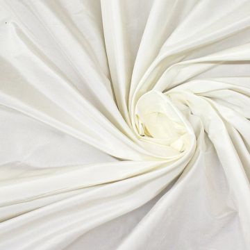 Silk Taffeta Off White  Fabric