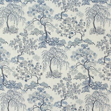 R-Asuka Indigo  Fabric