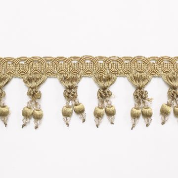 Ranae Gimp with Beads Fabric Trim