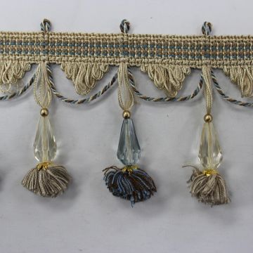 Tassel Fringe W/ Bead Jordy Dutchess Fabric