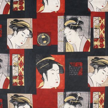 Lotus A05 Asian Ladies   Fabric