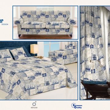 Clipper Navy 03 Fabric