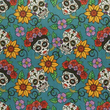 Day of the Dead Jalisco 3371 DR MK3  Fabric