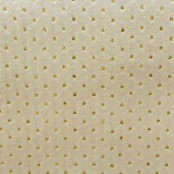Cabana Beige Faux Leather Fabric