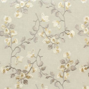 Anastasia Linen Embroidery  Fabric