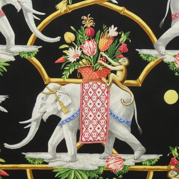 Before the Raj Noir Designed by Harrison Howard   Fabric