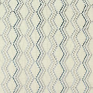 So Vain Azure Blue  Fabric