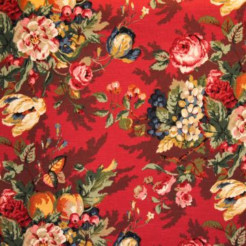 P Kaufmann Queensland Crimson Fabric