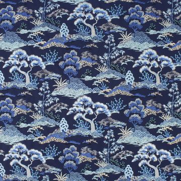 P Kaufmann Hanami Porcelain  Fabric