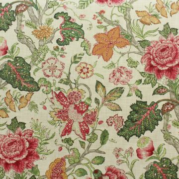 P Kaufman Domenica Raspberry  Fabric