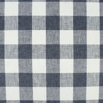 P Kaufmann Check Please Nautical  Fabric