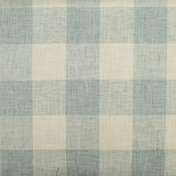 P Kaufmann Check Please Lagoon  Fabric