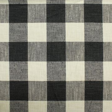 P Kaufmann Check Please Thunder  Fabric
