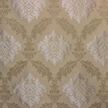 Tessuto Stralys Damask Cream Fabric