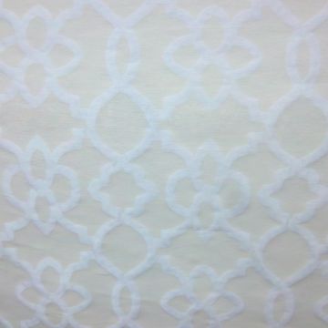 Tessuto Metropolis Lattice Ivory Fabric