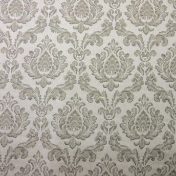 Tesutto Pretty G/T Damask Grey Fabric