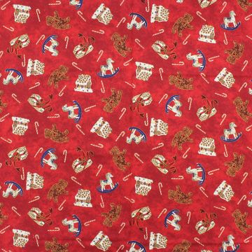 Candy Cane Dreams - Christmas  Fabric