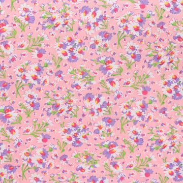 Mila Pink Easy Care Water Resistant  Fabric