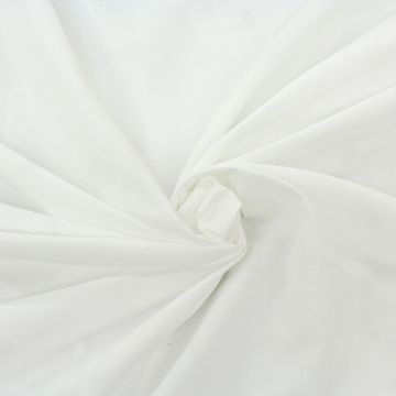 Broadcloth Optic White 45&quot; Easy Care Water Resistant  Fabric