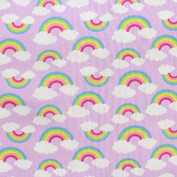 Rainbow Lilac  Fabric