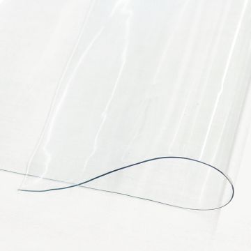 40-Gauge Clear Plastic Non-Creased Interleafed  Fabric