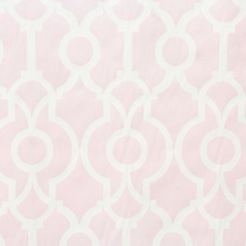 Lyon Pink White  Fabric