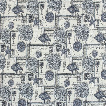 Retreat Dark Navy Revolution Indoor and Outdoor High Performance Fabric