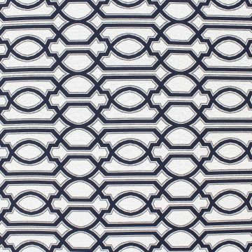 Litchfield Navy Revolution Indoor and Outdoor  Fabric