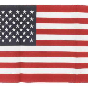 American Flag - Approx. 12.25 x 17.75  Fabric