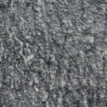 Deerskin Fur Pewter  Fabric