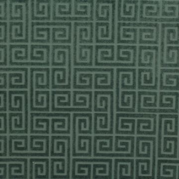 Greek Key Lagoon  Fabric