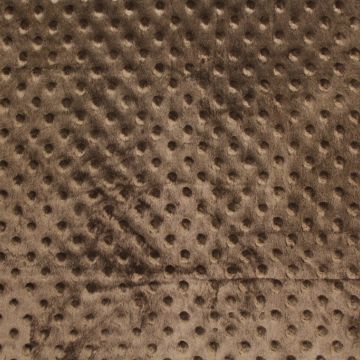 Cuddle Dimple Brown Fabric