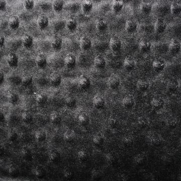 Cuddle Dimple Black Fabric