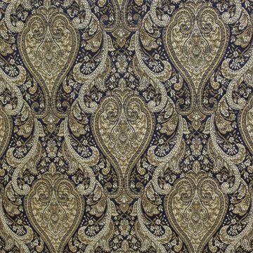 Paisley Navy Fabric