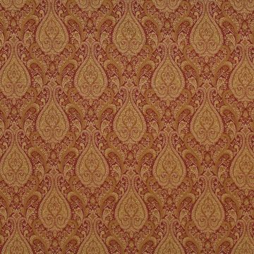 Paisley Red UP8023 95PL38  Fabric