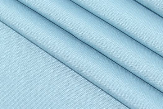 A close-up of a light blue canvas fabric.